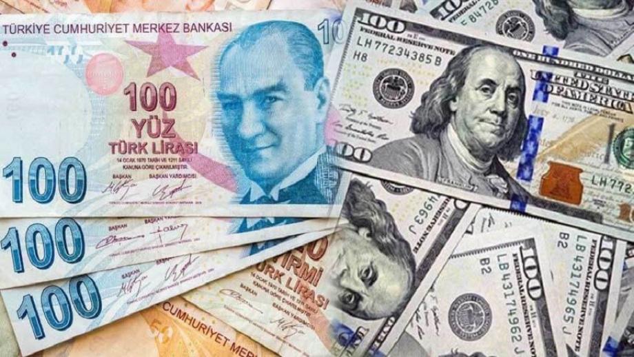 الليرة التركية مقابل الدولار الامريكي وسعر الصرف الحالي